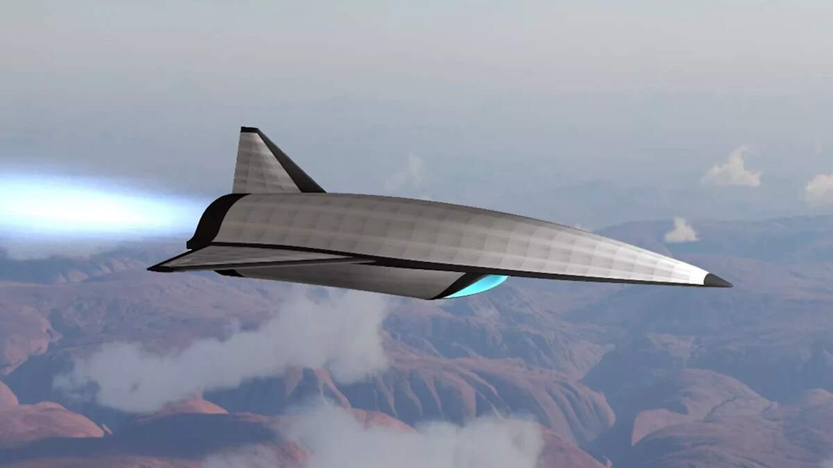 North Wind aerospace vehicle in flight