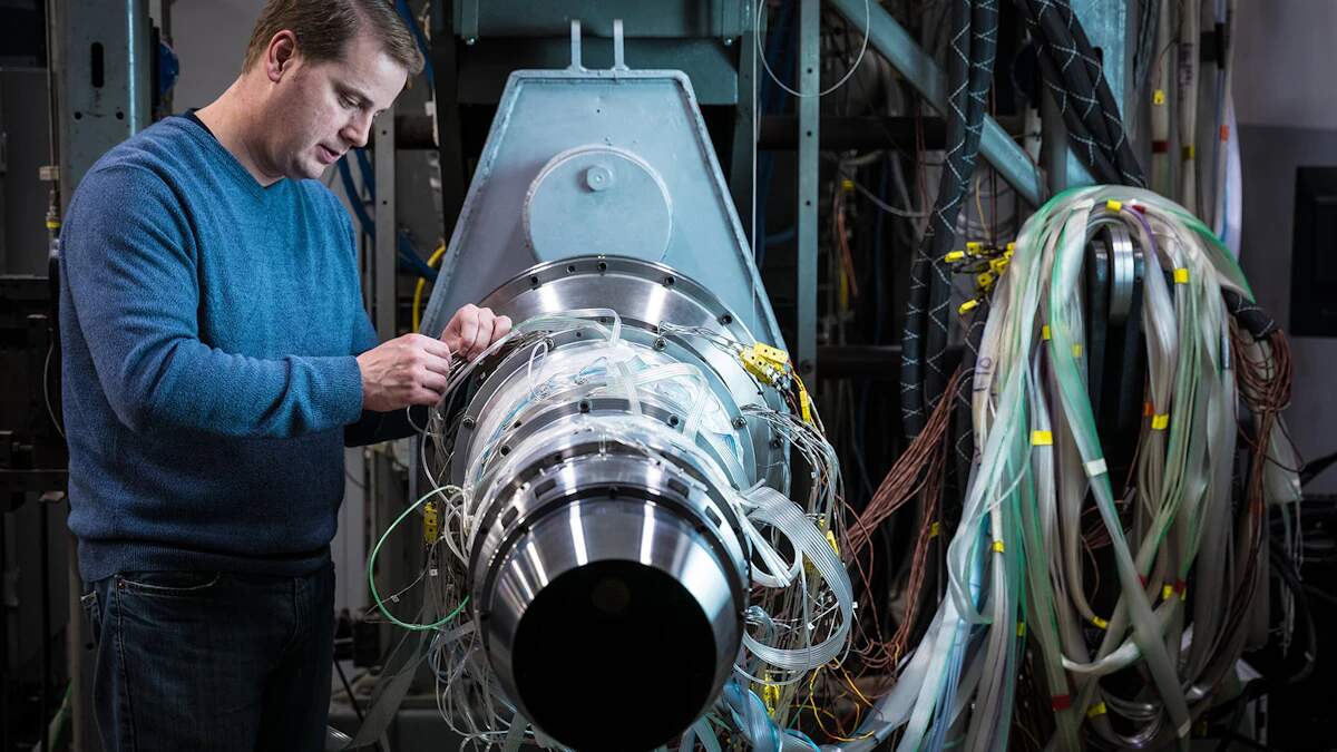 North Wind propulsion nozzle testing